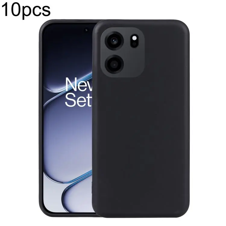 For OnePlus Turbo 6V 10pcs TPU Phone Case(Black)