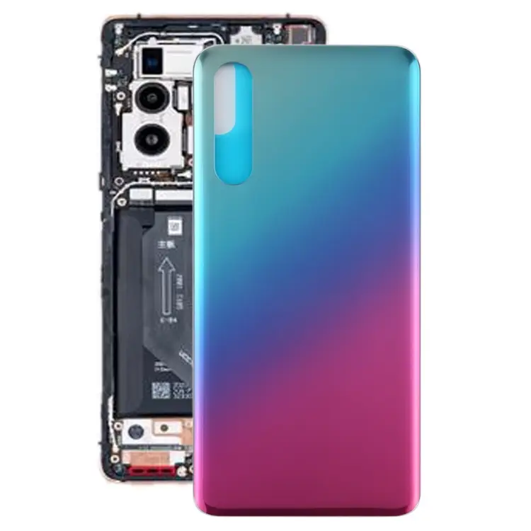 For OPPO Reno3 Pro 5G/Find X2 Neo Battery Back Cover (Red)