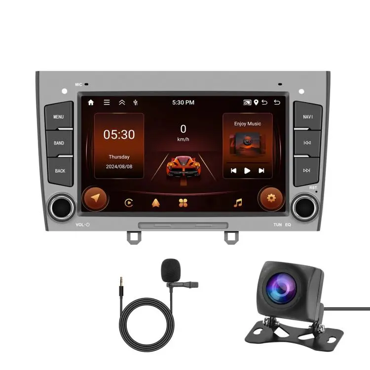 For Peugeot 408 2010-2024 Car Stereo Radio Wireless CarPlay Android Auto 7 inch Touchscreen Player, Memory