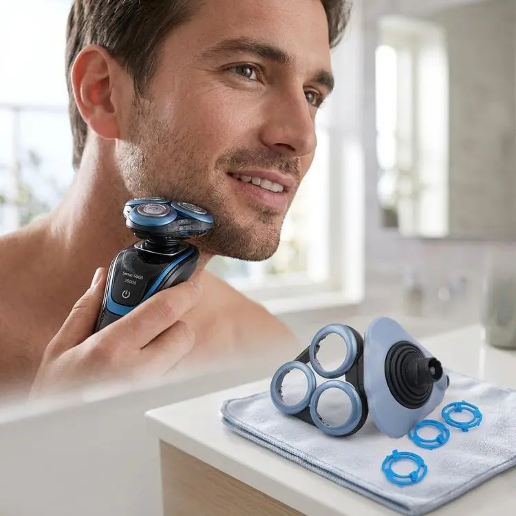 For Philips X5000 / X5001 / X5005 Shaver Head Retainer Cover Base(Blue)