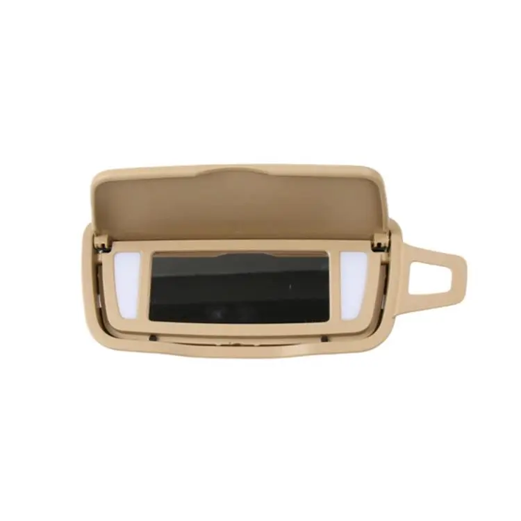 For Porsche 718 / 981 / 982 / 991 / 992 / 911 Left-Hand Drive Sun Visor Vanity Mirror 9.81731031289817E+21(Beige With Light)