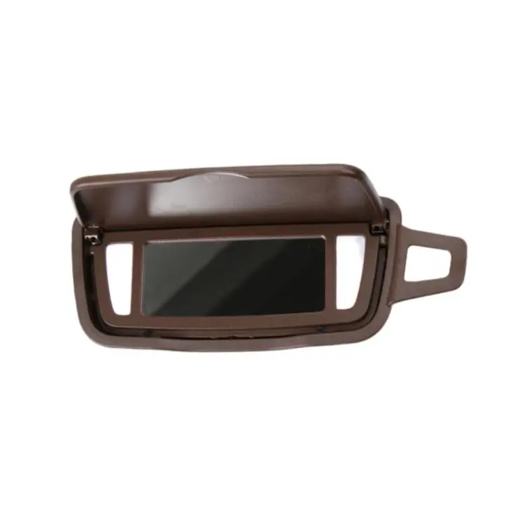 For Porsche 718 / 981 / 982 / 991 / 992 / 911 Left-Hand Drive Sun Visor Vanity Mirror 9.81731031289817E+21(Dark Brown With Light)