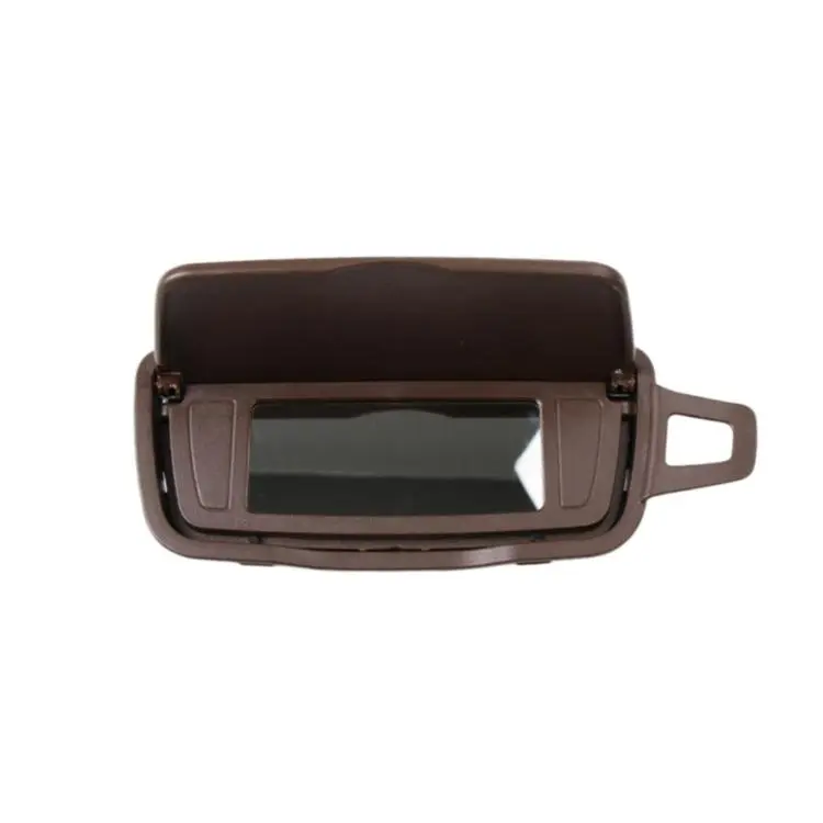 For Porsche 718 / 981 / 982 / 991 / 992 / 911 Left-Hand Drive Sun Visor Vanity Mirror 9.81731031289817E+21(Dark Brown Without Light)