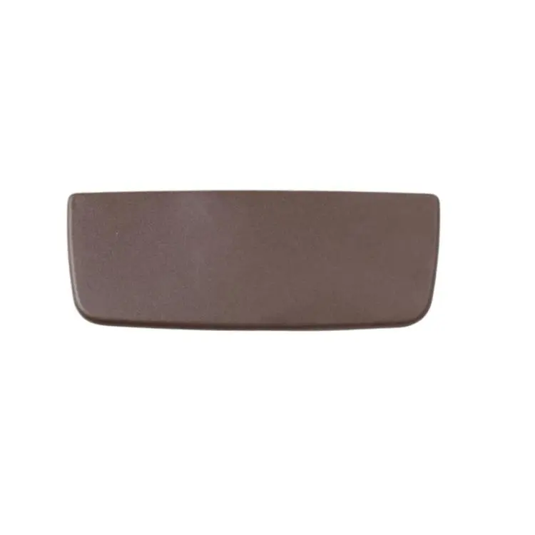 For Porsche 718 / 981 / 982 / 991 / 992 / 911 Left-Hand Drive Sun Visor Vanity Mirror Cover 98173103128(Dark Brown)