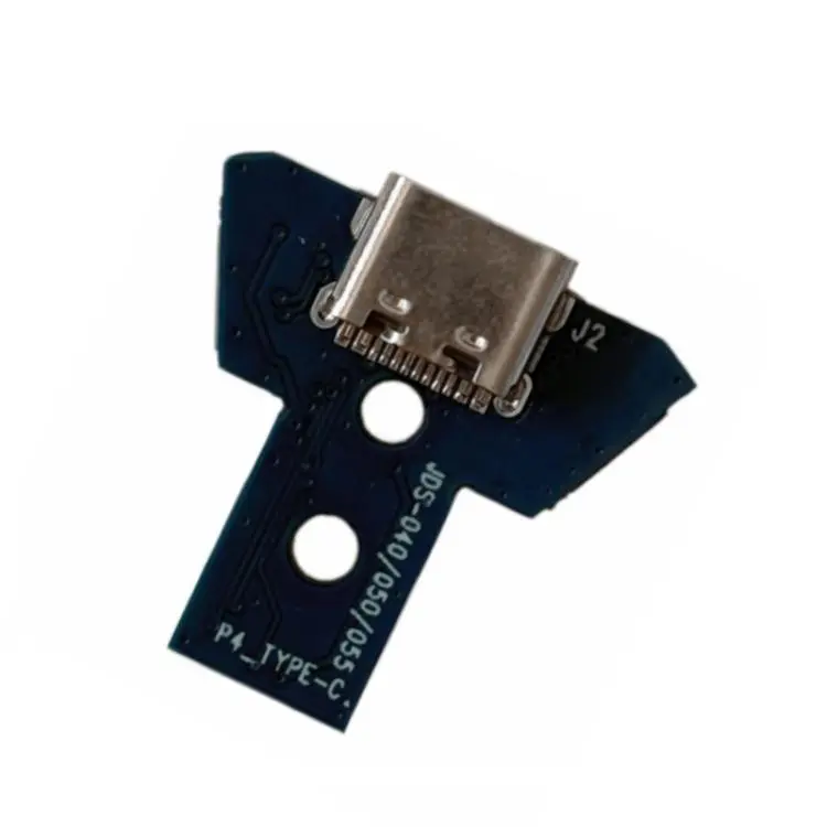 For PS4 Controller USB-C / Type-C Charging Port Board JDS-040/050/055 Power Socket Repair Mod Kit No Cable