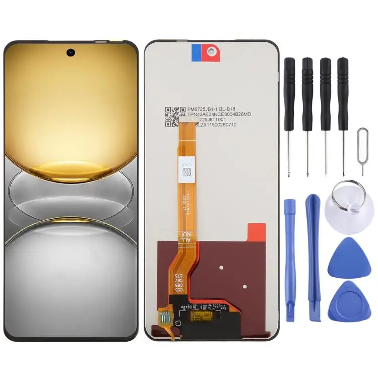 For Realme C75 4G RMX3941 OEM LCD Screen with Digitizer Full Assembly
