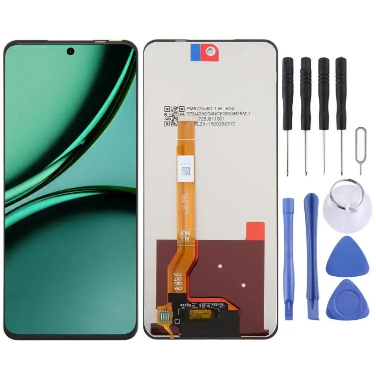 For Realme Narzo 70x RMX3998 OEM LCD Screen with Digitizer Full Assembly