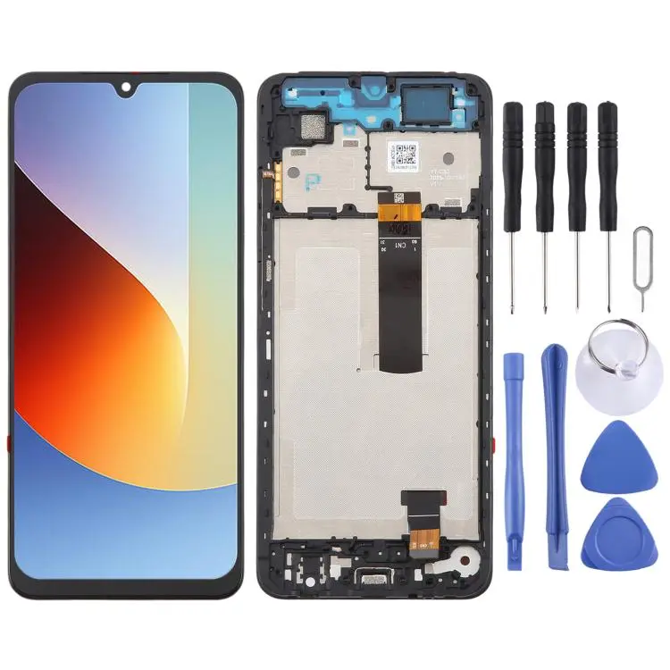 For Redmi A7 4G Original LCD Screen Digitizer Full Assembly with Frame