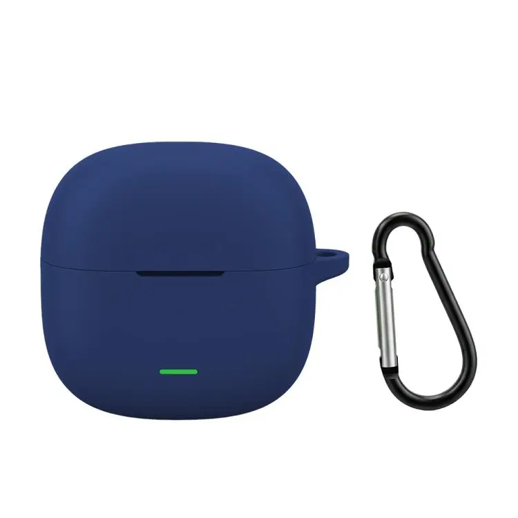 For Redmi Buds 8 Active Silicone Earphone Protective Case(Dark Blue)