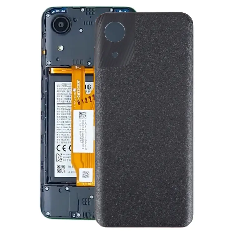 For Samsung Galaxy A03 Core SM-A032F Battery Back Cover(Black)