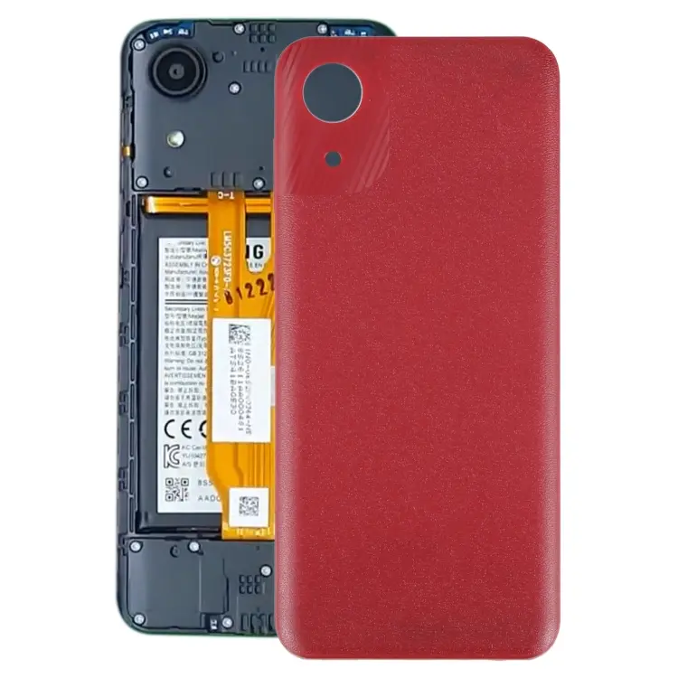 For Samsung Galaxy A03 Core SM-A032F Battery Back Cover(Red)