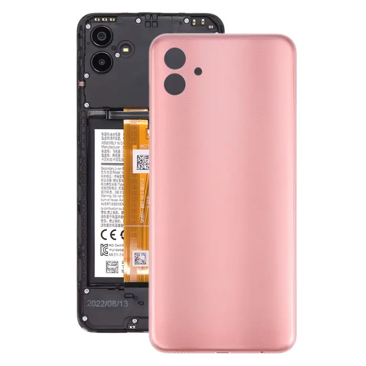 For Samsung Galaxy A04 SM-A045F Battery Back Cover(Coppery)