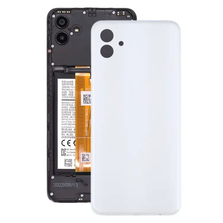 For Samsung Galaxy A04 SM-A045F Battery Back Cover(White)