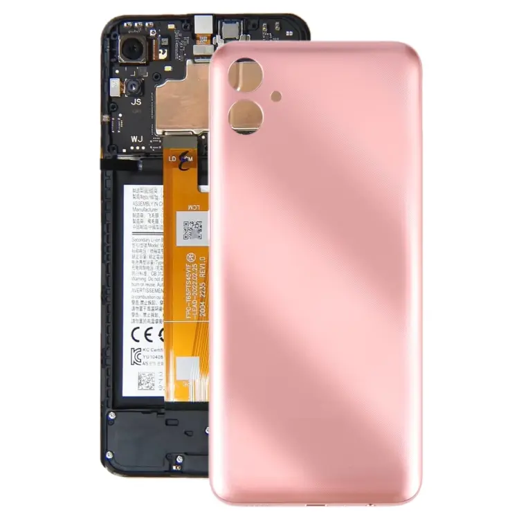 For Samsung Galaxy A04e SM-A042F Battery Back Cover(Coppery)