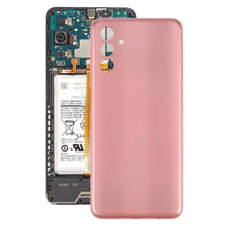 For Samsung Galaxy A04s SM-A047F Battery Back Cover(Coppery)