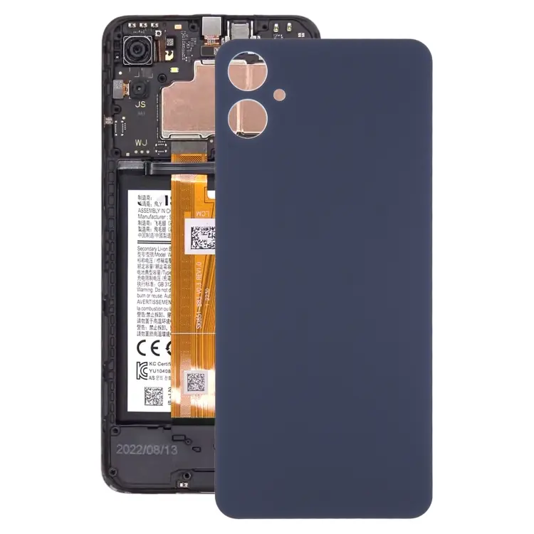 For Samsung Galaxy A05 SM-A055F Battery Back Cover (Black)