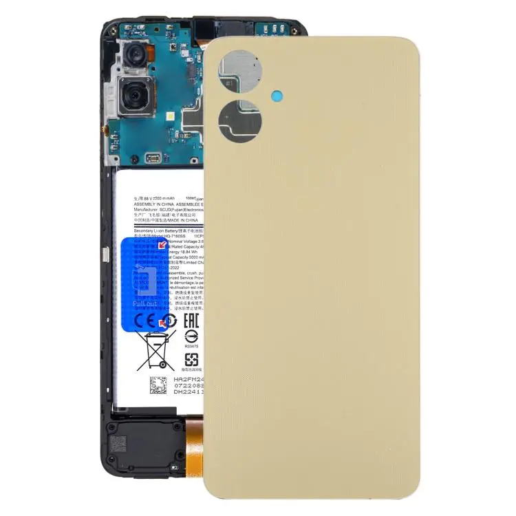For Samsung Galaxy A06 SM-A065F Back Cover(Gold)