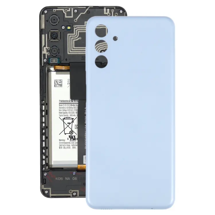 For Samsung Galaxy A13 5G SM-A136B Battery Back Cover(Blue)