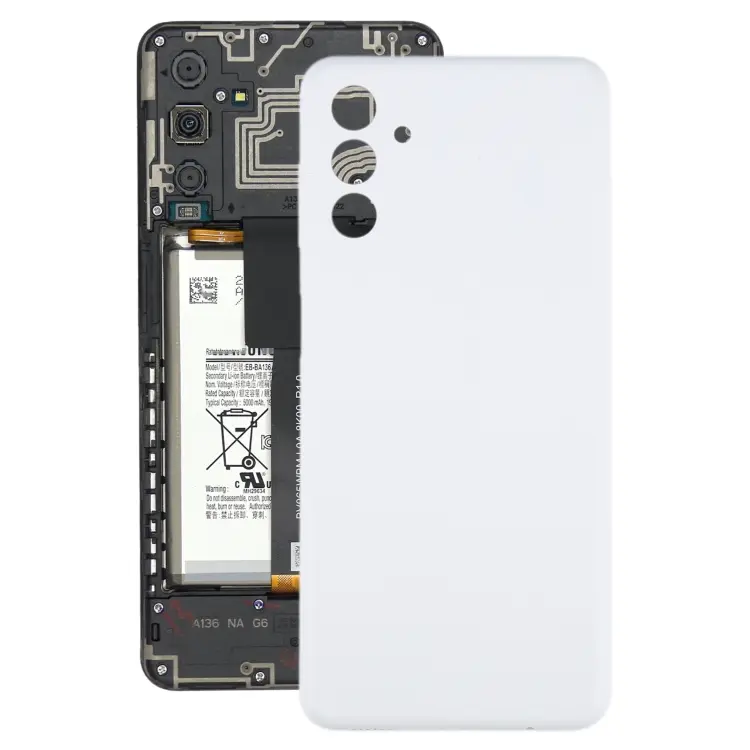For Samsung Galaxy A13 5G SM-A136B Battery Back Cover(White)