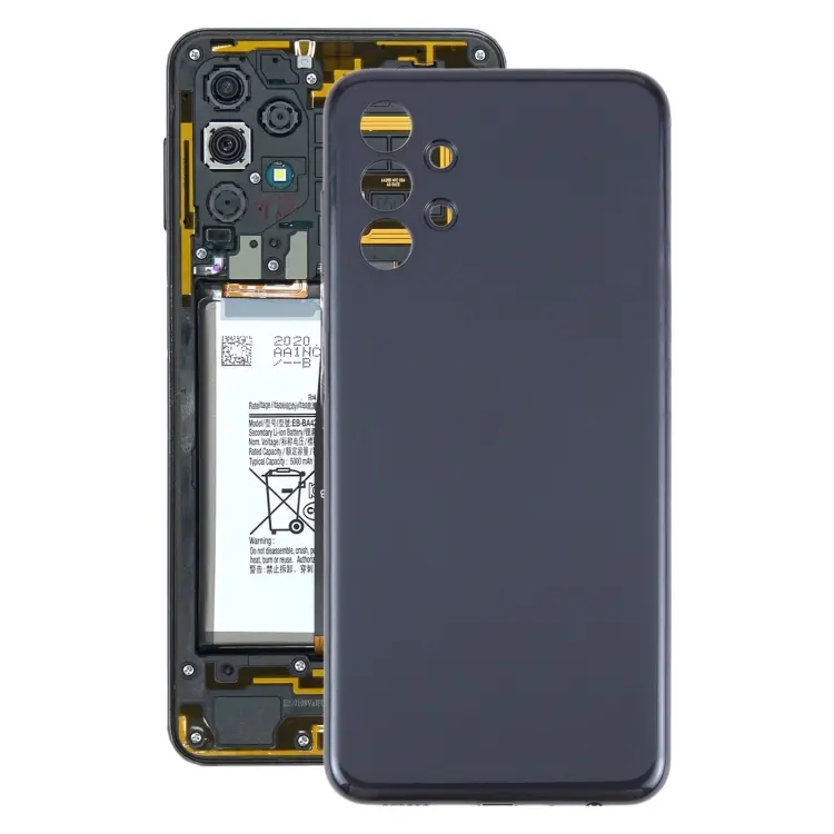 For Samsung Galaxy A13 SM-A137F Battery Back Cover(Black)