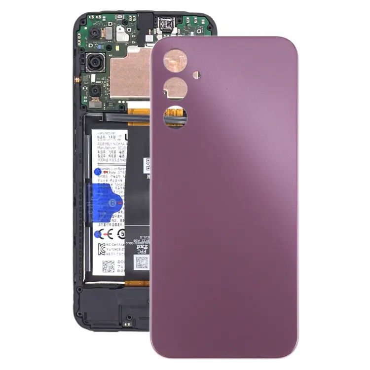 For Samsung Galaxy A14 5G SM-A146B Battery Back Cover(Dark Red)