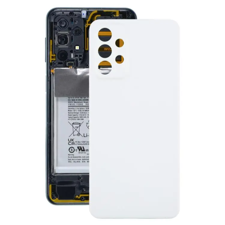 For Samsung Galaxy A23 5G SM-A236B Back Cover(White)