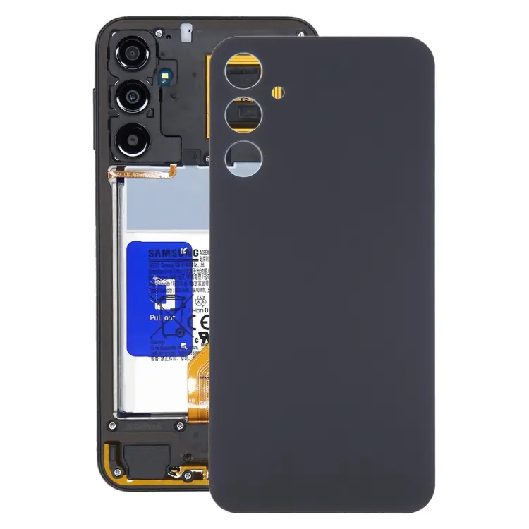 For Samsung Galaxy A24 4G SM-A245F Battery Back Cover(Black)