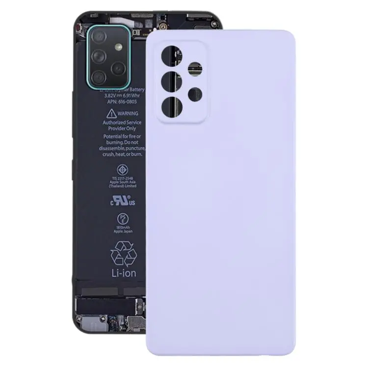 For Samsung Galaxy A72 4G SM-A725F Back Cover(Purple)