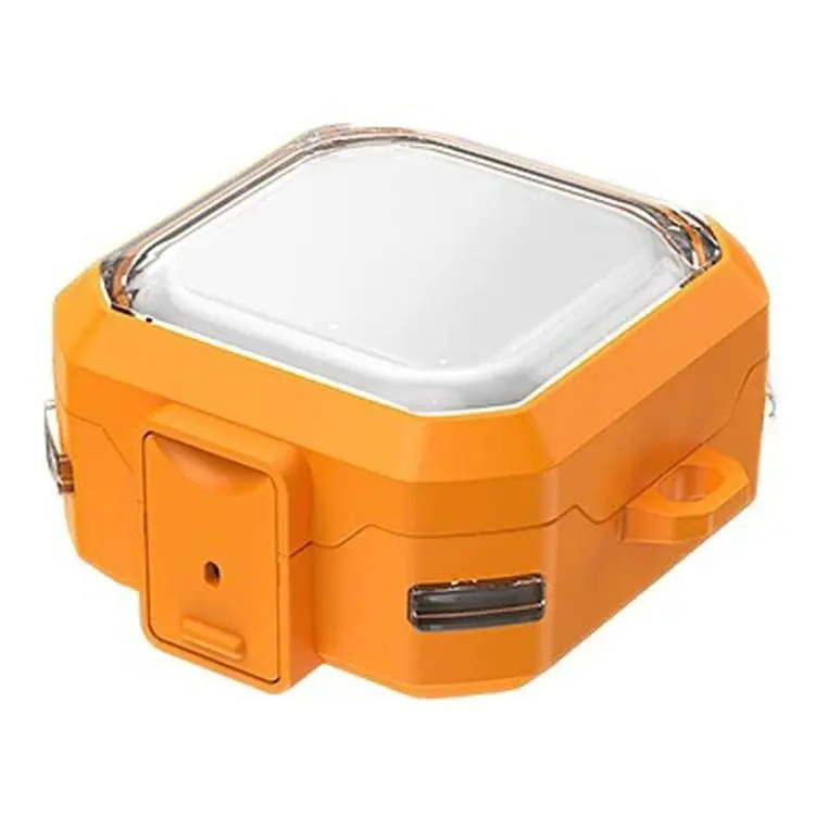 For Samsung Galaxy Buds 4 / 4 Pro Armour Style Buckle Full Coverage Shockproof Transparent Earphone Case(Transparent Yellow)