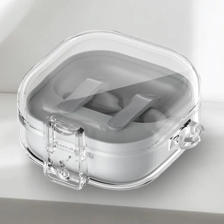 For Samsung Galaxy Buds4 / Buds4 Pro Transparent Wireless Earphones Case(Transparent)