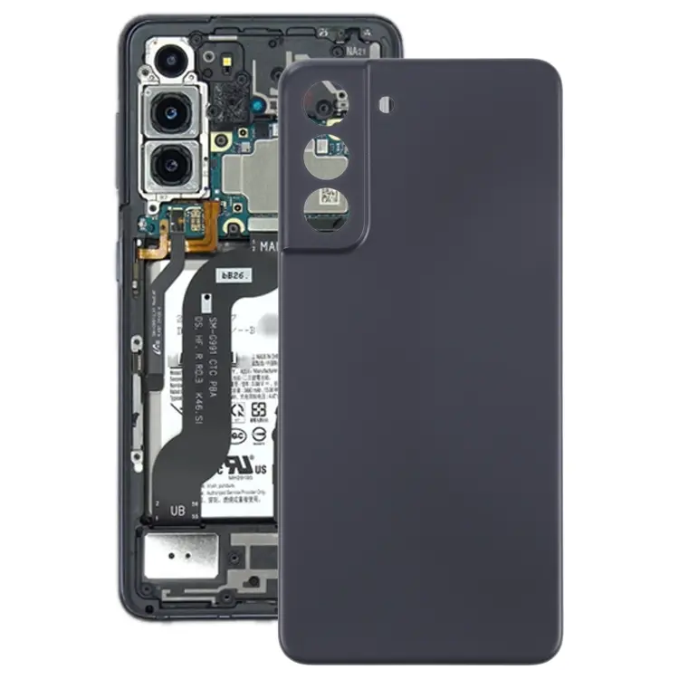 For Samsung Galaxy S21 FE 5G SM-G990B Battery Back Cover (Black)