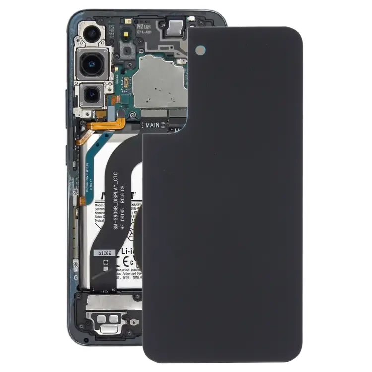 For Samsung Galaxy S22+ Battery Back Cover (Black)