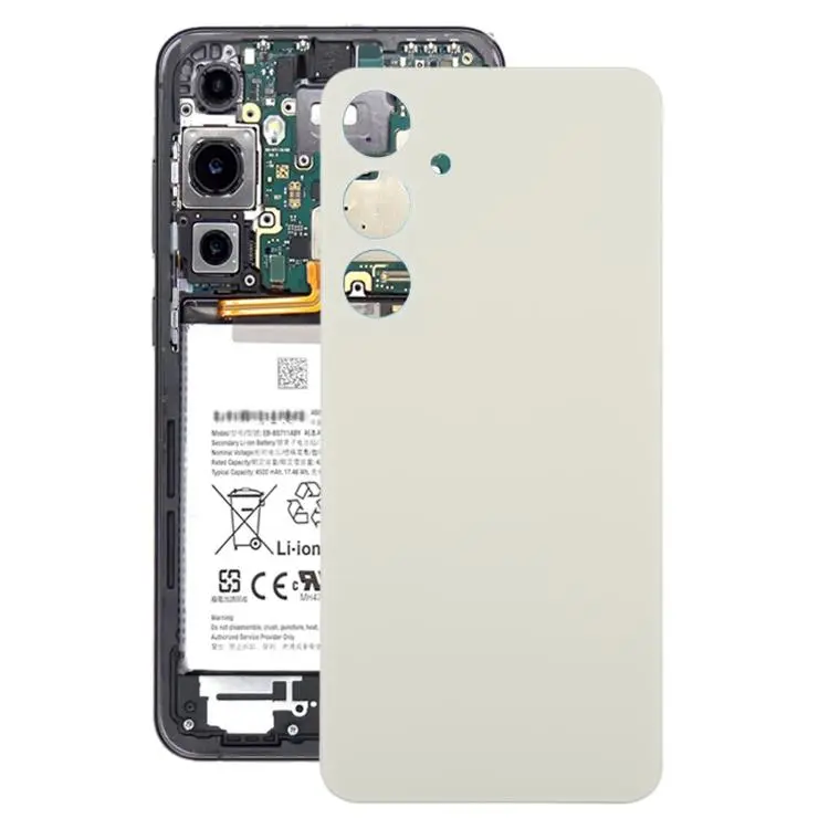 For Samsung Galaxy S24 FE SM-S721B OEM Back Cover(Light Yellow)