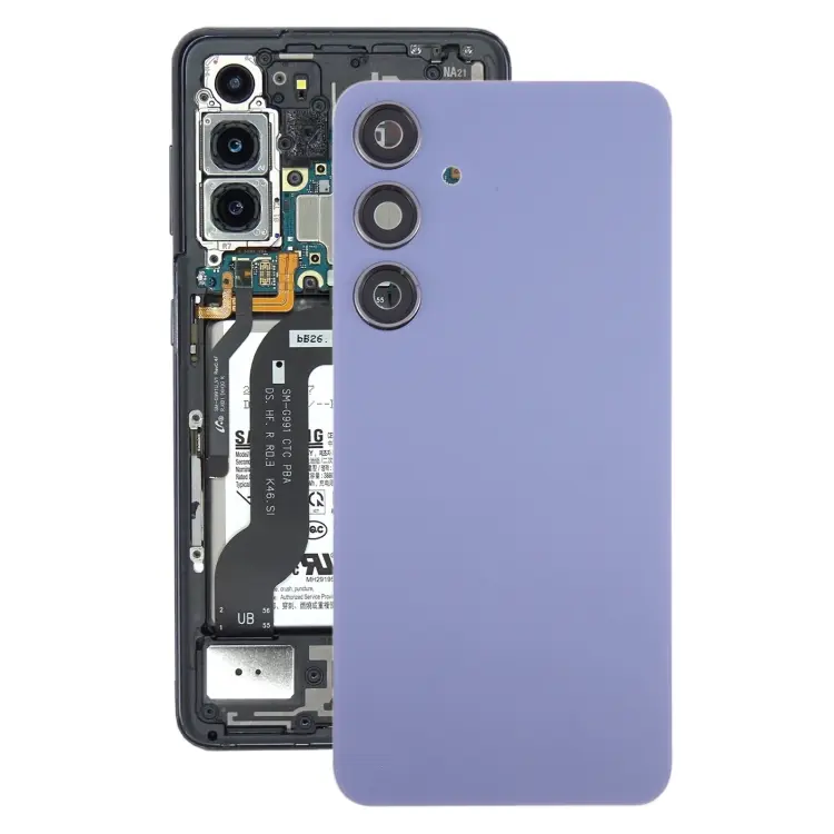 For Samsung Galaxy S24+ SM-S926B OEM Battery Back Cover with Camera Lens Frame(Grey)