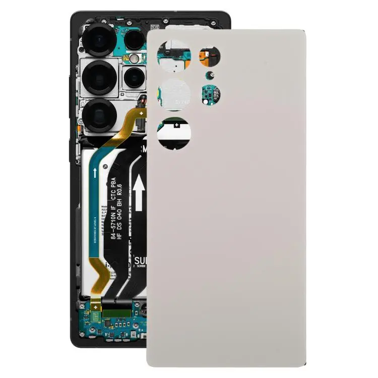 For Samsung Galaxy S25 Ultra SM-S9386 OEM Battery Back Cover(Silver)