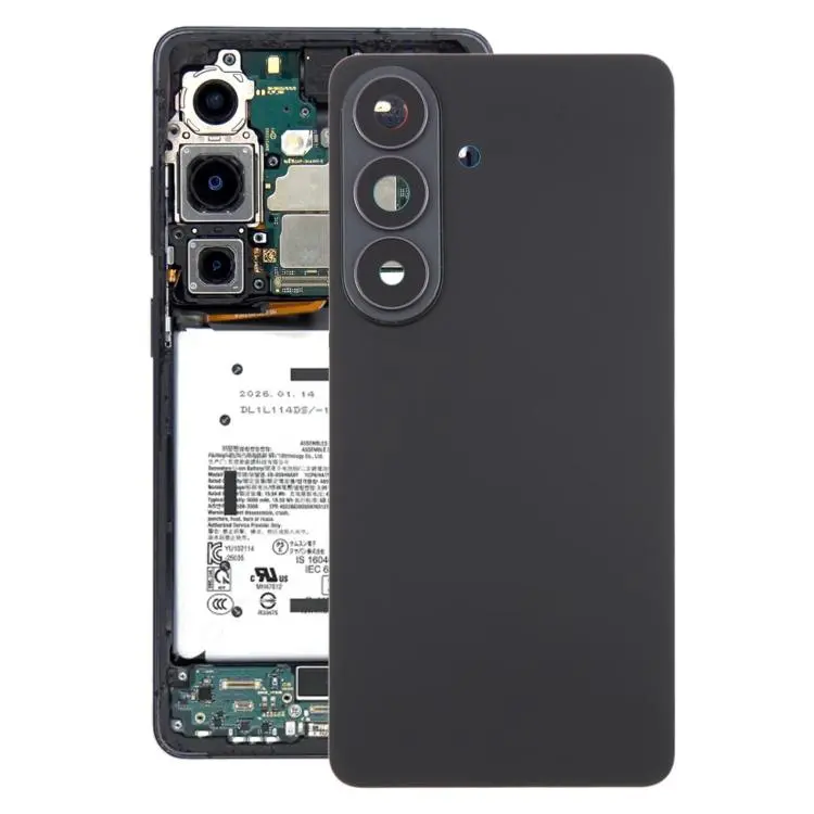 For Samsung Galaxy S26 SM-S942B OEM Battery Back Cover with Camera Lens Frame(Black)
