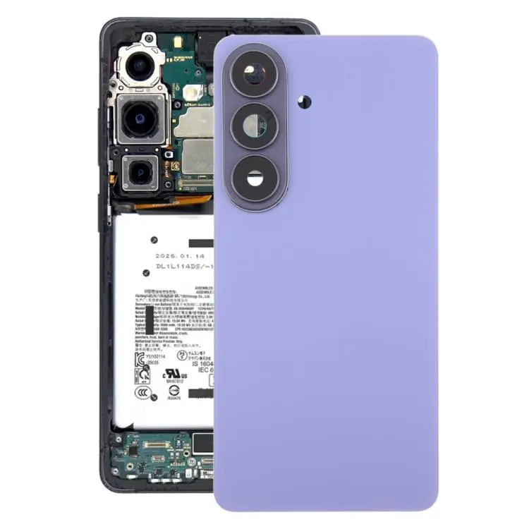 For Samsung Galaxy S26 SM-S942B OEM Battery Back Cover with Camera Lens Frame(Purple)