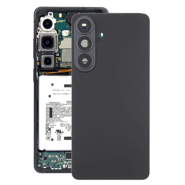 For Samsung Galaxy S26+ SM-S947B OEM Battery Back Cover with Camera Lens Frame(Black)