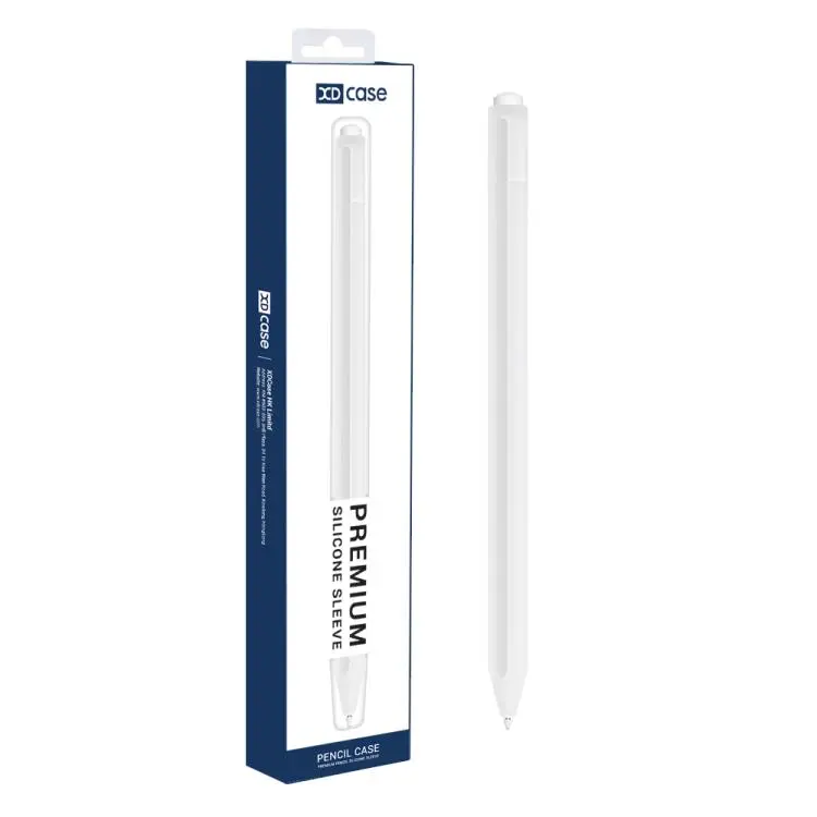 For Samsung Galaxy Tab S11 / S11 Ultra S Pen XDcase Jelly Detachable Cap Silicone Stylus Pen Sleeve(Transparent)