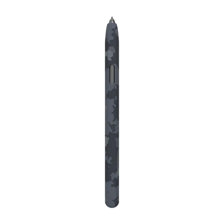 For Samsung Galaxy Tab S7 LOVE MEI Camouflage Silicone Protective Pen Case(Grey)