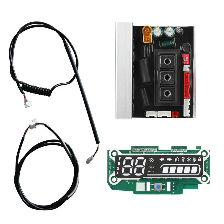For Segway Ninebot E2 Pro 4-in-1 Electric Scooter Controller Kit Motherboard+Bluetooth Display Board+Controller Cable & Dashboard Wire