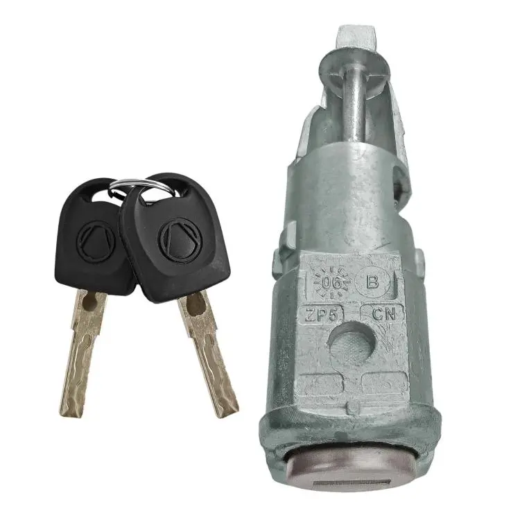 For Skoda Car Door Lock Cylinder With Keys 1Z0837167C 6Y0898167E