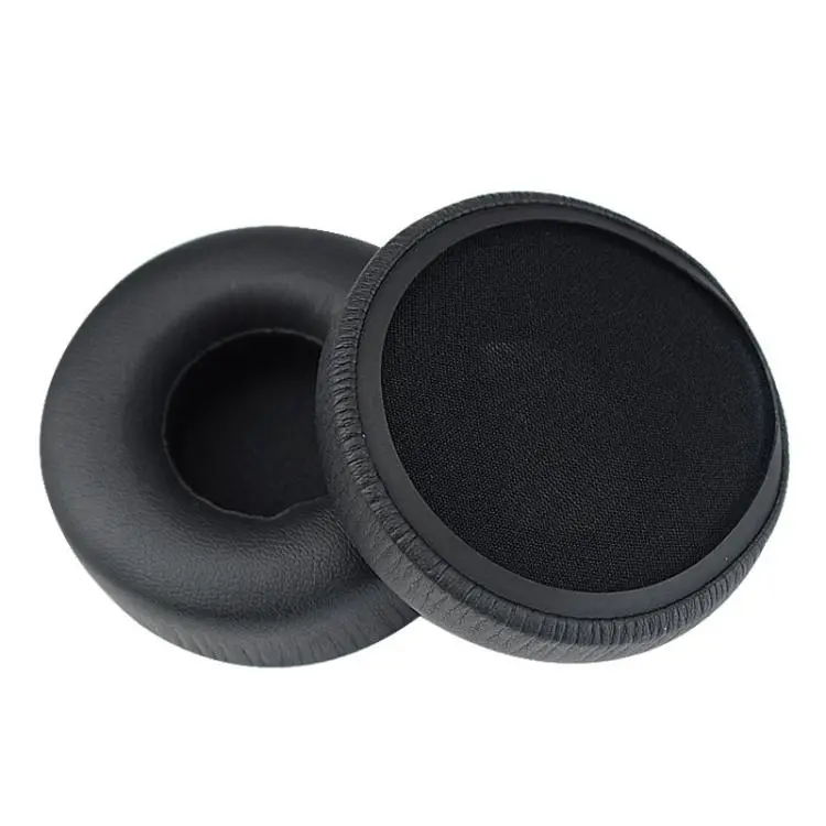 For Sony DR-BTN200 Headphones 2pcs Replacement Ear Pads Soft Protein Leather Ear Cushions(Black)