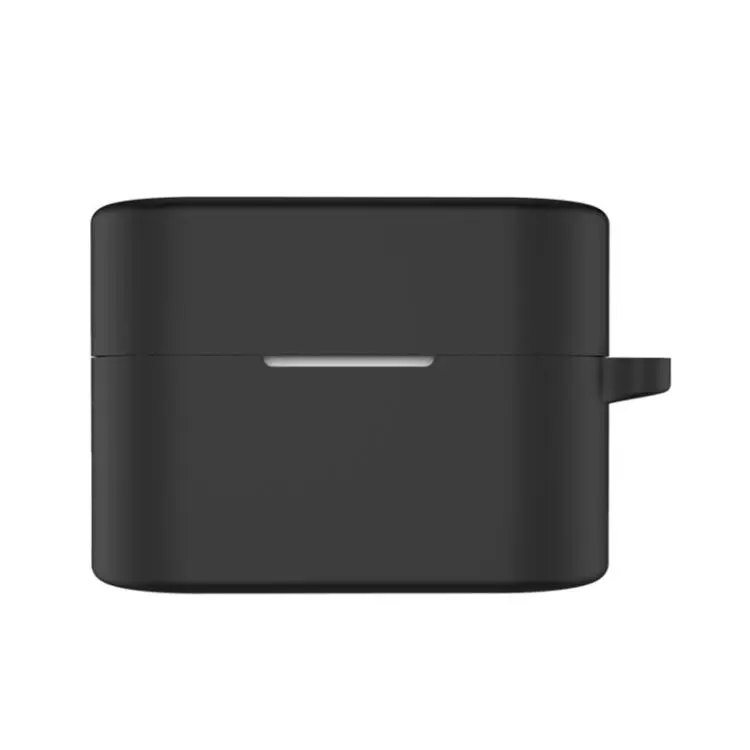 For Sony WF-1000XM6 Wireless Earphone Silicone Protective Case(Black)