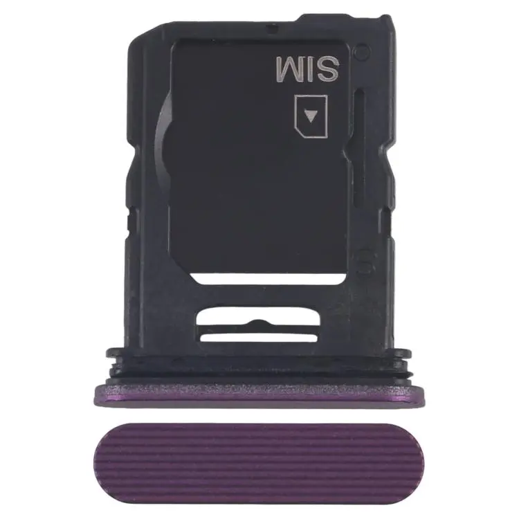 For Sony Xperia 1 VII Original SIM Card Tray + Micro SD Card Tray (Purple)