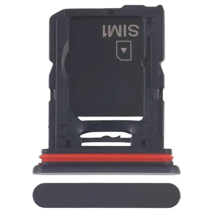 For Sony Xperia 10 VII Original SIM Card Tray + SIM Card Tray / Micro SD Card Tray (Black)