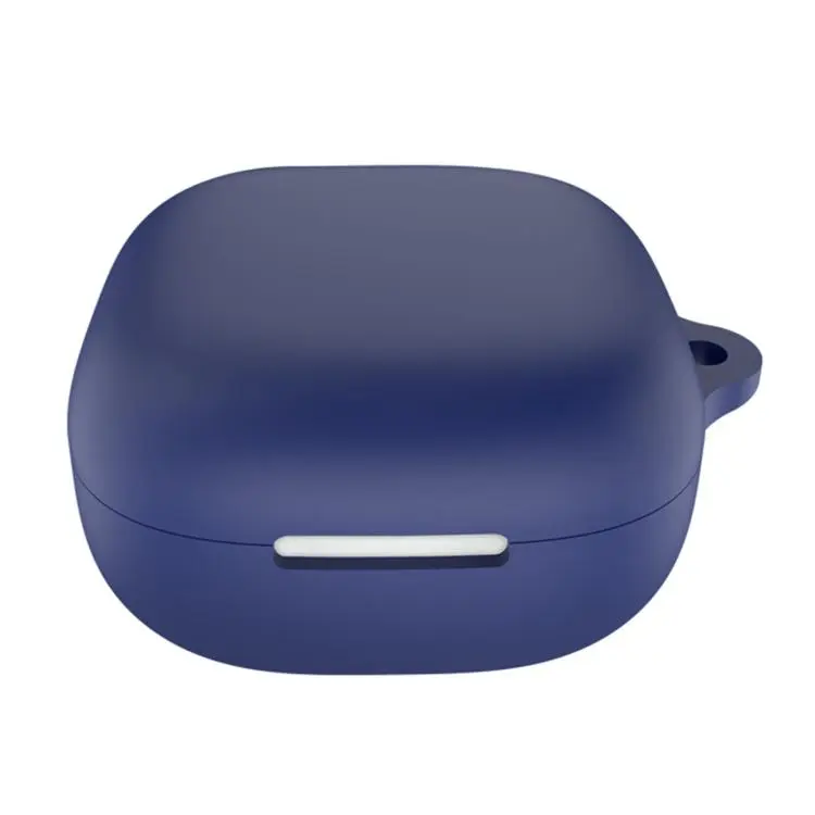 For Soundcore R60inc / P31i Solid Color Silicone Earphone Protective Cover(Navy Blue)