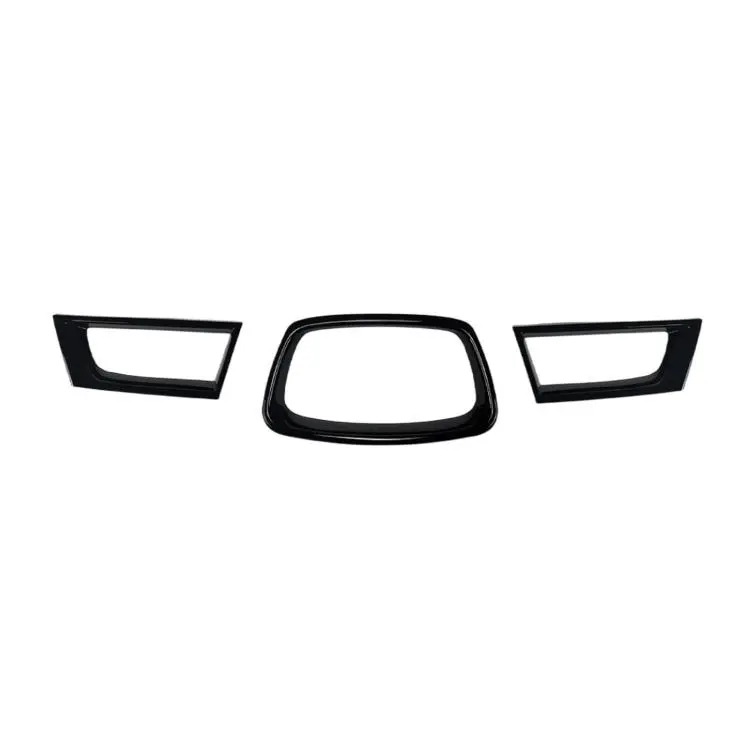 For Subaru Impreza WRX STI 9th Generation 2006-2007 Grille Cover Decor Stickers(Black)