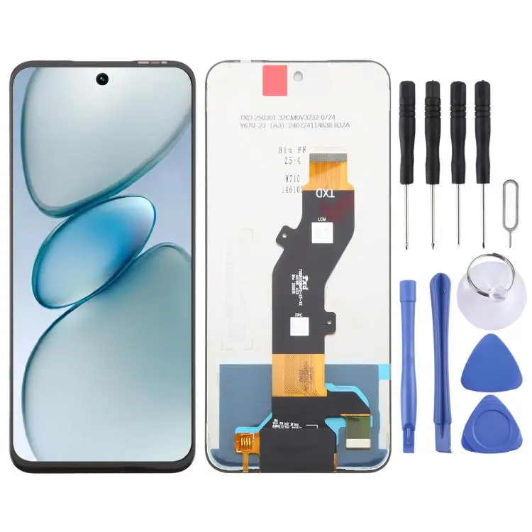 For Tecno Pop 9 5G KL4 OEM LCD Screen with Digitizer Full Assembly