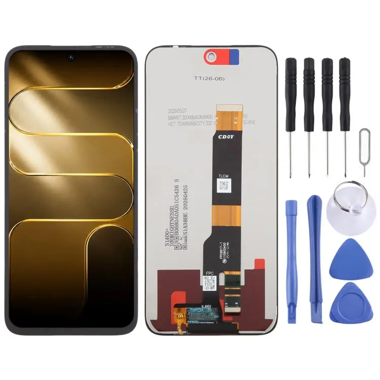 For Tecno Pop X 5G OEM LCD Screen with Digitizer Full Assembly